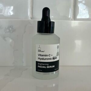 Core Clinicals Vitamin C +Hyaluronic Acid Brightening Facial Serum 3.4 fl oz